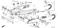 F-32 Schwinge CRF 250 Bj 2022