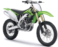Miniatur Motorrad Kawasaki Cross 1:18