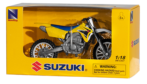 Miniatur Motorrad Suzuki Cross 1:18