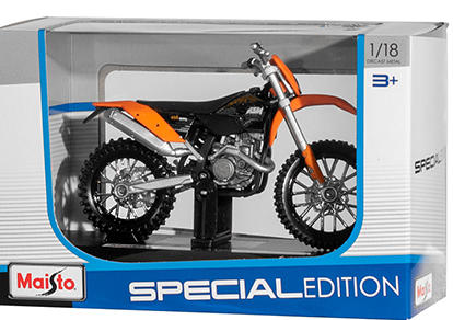 Miniatur Motorrad KTM Cross 1:18