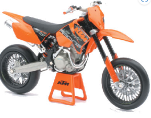 Miniatur Motorrad KTM Cross 1:18
