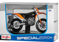Miniatur Motorrad KTM Cross 1:18