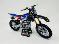 Miniatuur 1:12 Yamaha YZ450F Motocross of Nations Eli Tomac
