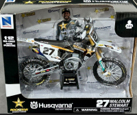 Miniatuur Husqvarna Rockstar - M. Stewart (No 27) 1:12