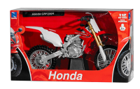 Miniatuur motor cross Honda 1:12