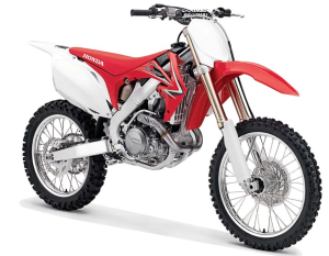Miniatuur motor cross Honda 1:12