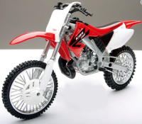 Miniatuur motor cross Honda 1:12