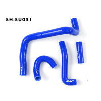 Silikon-Kühlerschlauch Suzuki RMZ450 18- blau