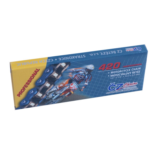 CZ 520 EC Kette 118Glieder, Gelb-Schwarz, Zugfestigkeit 38000 N Gewicht 1,91 Kg