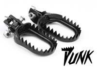 S3 Punk Fußrasten KTM SX/F 16-22, EXC 17-23, Husqvarna FC TC 16-22, TE FE 17-23 Schwarz