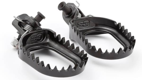 S3 Punk Fußrasten KTM SX/F 23-, EXC 24- Husqvarna FC TC 23-, TE FE 24-, GasGas MC/EC 24- Schwarz