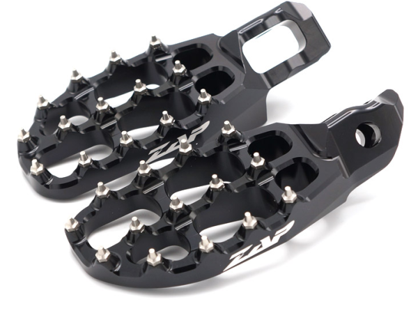 ZAP E-Peg Fußraste für KTM SX/F 23-, Husqvarna TC/FC 23- Schwarz