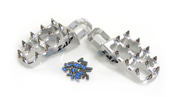 ZAP E-Peg Fußrasten RMZ 250 10- / 450 08- silber