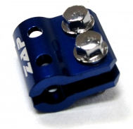Halter Bremsleitung vorn KX(F), RM(Z) 05- blau
