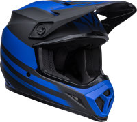 BELL MX-9 Mips Helm - Disrupt Matte Black/Blue - M