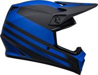 BELL MX-9 Mips Helm - Disrupt Matte Black/Blue - M