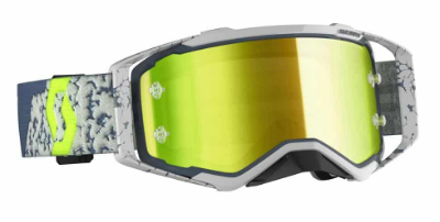 SCOTT PROSPECT BRILLE - grey/dark grey / yellow chrome works