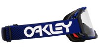 OAKLEY Airbrake MX Brille - Moto Blau B1B Klares Glas