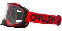 OAKLEY Airbrake MX Brille - Moto Red B1B Klares Glas