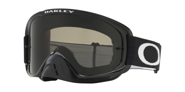 OAKLEY O Frame 2.0 Pro Sand MX Goggle Jet Black Dark Grey Lens