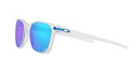 OAKLEY Ojector Maverick Vinales Kollektion Sonnenbrille - Prizm Sapphire Gläser, mattierter klarer Rahmen