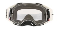 OAKLEY Airbrake MX Goggle - Tuff Blocks White Klare Linse