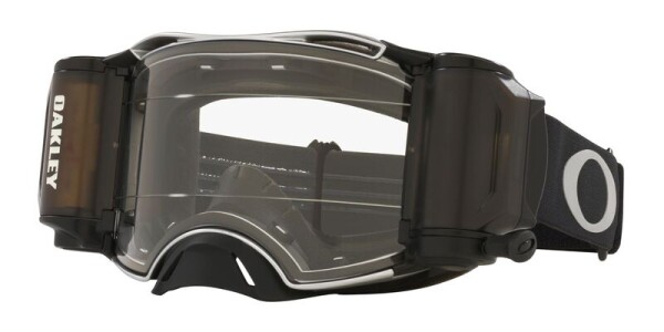 OAKLEY Airbrake MX Goggle - Tuff Blocks Black Gunmetal Race-Ready Roll-Off Clear Lens