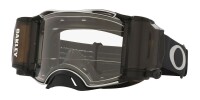 OAKLEY Airbrake MX Goggle - Tuff Blocks Black Gunmetal Race-Ready Roll-Off Clear Lens