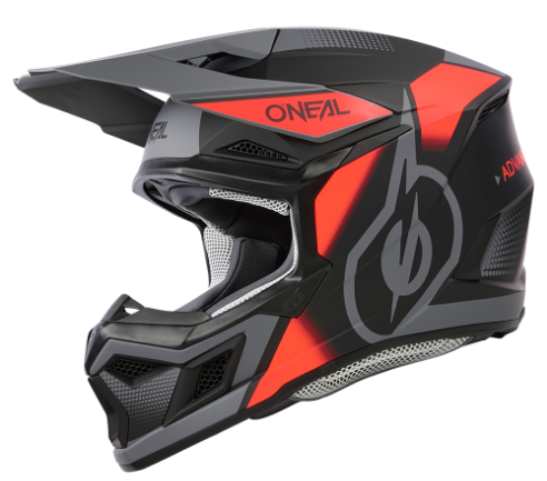 ONeal 3SRS Helmet VISION black/red/gray