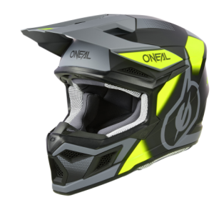 ONeal 3SRS Helmet VISION black/neon yellow/gray
