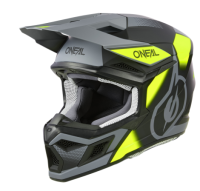 ONeal 3SRS Helmet VISION black/neon yellow/gray