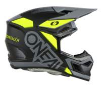 ONeal 3SRS Helmet VISION black/neon yellow/gray