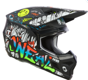 ONeal 3SRS Youth Helmet RANCID black/white