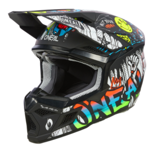 ONeal 3SRS Youth Helmet RANCID black/white