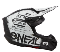 ONeal 5SRS Polyacrylite Helmet SCARZ black/white