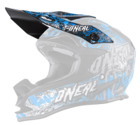 ONeal Spare Visor 7SRS Helmet Evo MENACE blue/white