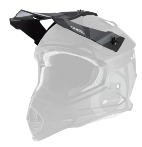 ONeal Visor 2SRS Helmet SLICK black/gray One Size