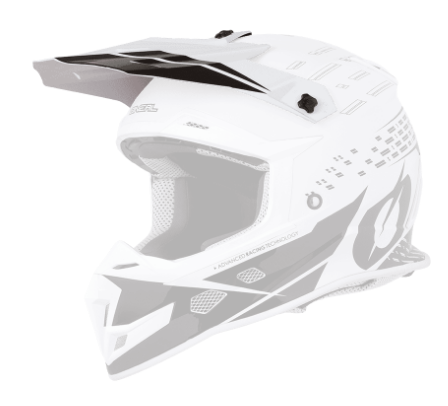 ONeal Spare Visor 5SRS Helmet TRACE black/white
