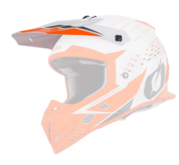 ONeal Spare Visor 5SRS Helmet TRACE white/orange