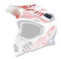ONeal Visor 2SRS Helmet SPYDE 2.0 white/blue/red One Size