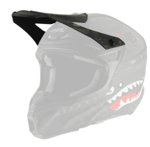 ONeal Visor 5SRS Polyacrylite Helmet WARHAWK black/green...
