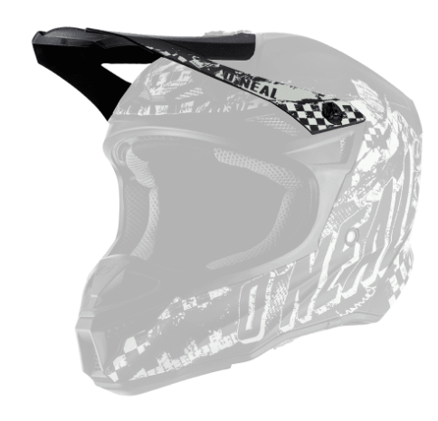 ONeal Visor 5SRS Polyacrylite Helmet RIDER black/white One Size