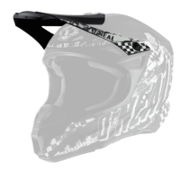 ONeal Visor 5SRS Polyacrylite Helmet RIDER black/white One Size