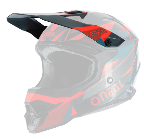 ONeal Spare Visor 3SRS Helmet TRIZ red/dark green