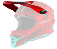 ONeal Spare Visor 3SRS Helmet RIFF 2.0 red/teal