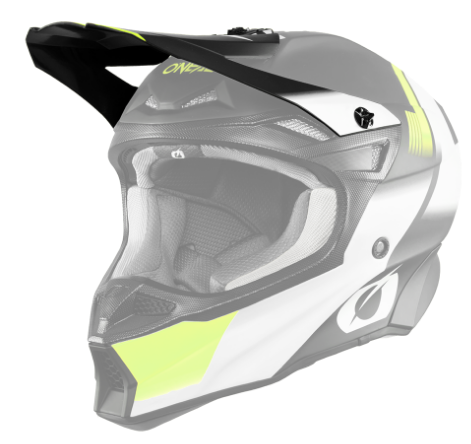 ONeal Spare Visor 10SRS Hyperlite Helmet BLUR black/neon yellow