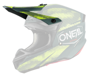 ONeal Visor 5SRS Polyacrylite Helmet COVERT charcoal/neon...