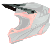 ONeal Visor 10SRS Hyperlite Helmet COMPACT gray/red One Size