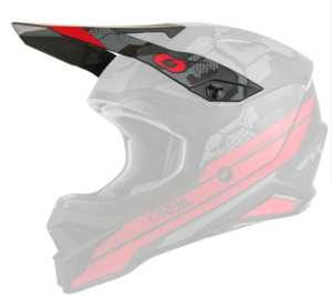 ONeal Visor 3SRS Helmet CAMO black/red One Size