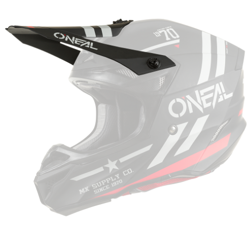 ONeal Visor 5SRS Polyacrylite Helmet SQUADRON black/gray One Size